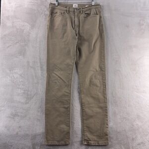 Flint And Tinder Chino Pants Mens Size 31x30 Khaki Straight Fit 5 Pocket